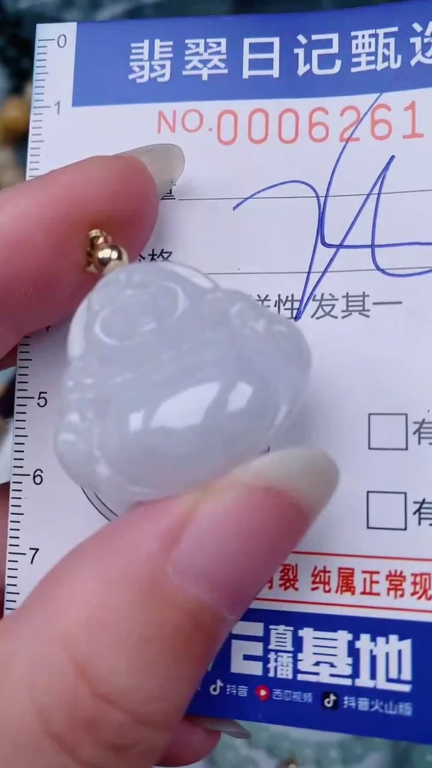 翡翠未镶嵌颈饰00006261