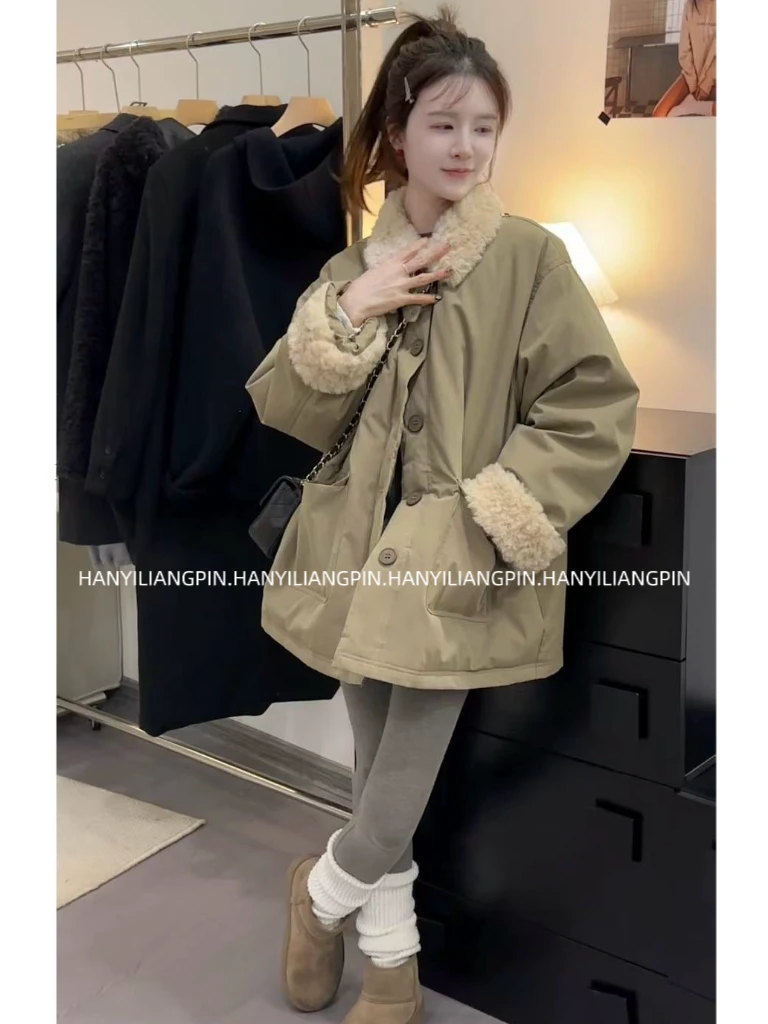 【绿野仙踪】90白鸭绒派克羽绒服