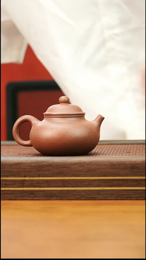 茶壶紫砂泊*宜兴紫砂原矿无添加