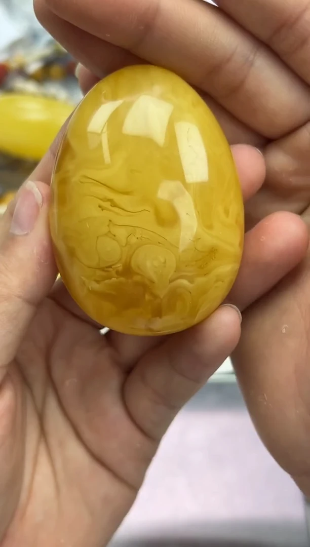 裸石琥珀未镶嵌琥珀蜜蜡吊坠