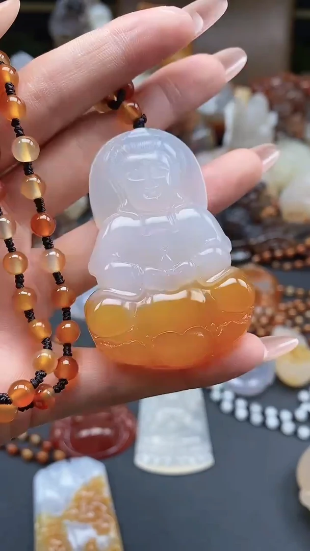 【闪购商品】玛瑙/玉髓颈饰未镶嵌dd