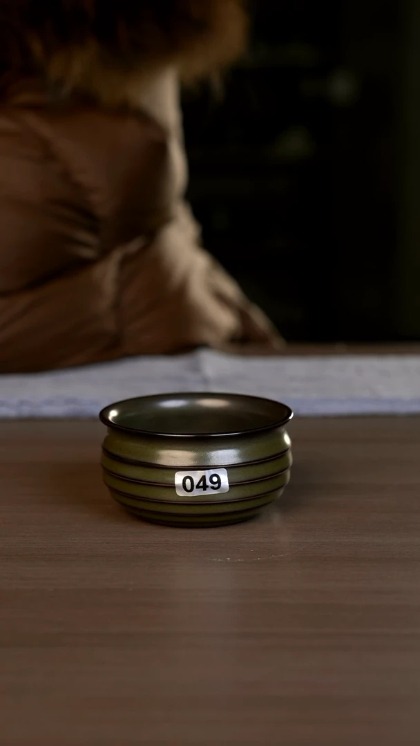 【闪购商品】杯049号茶叶末玄纹杯一级