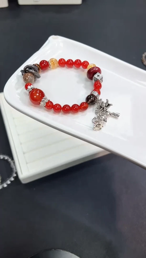 【闪购商品】水晶手串未镶嵌89e多样性发其一/1条默认微瑕