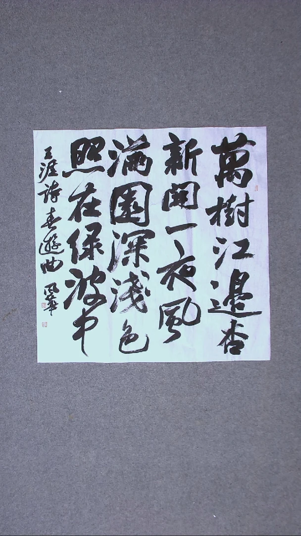 书法宋风华 山东德州69*69四平尺