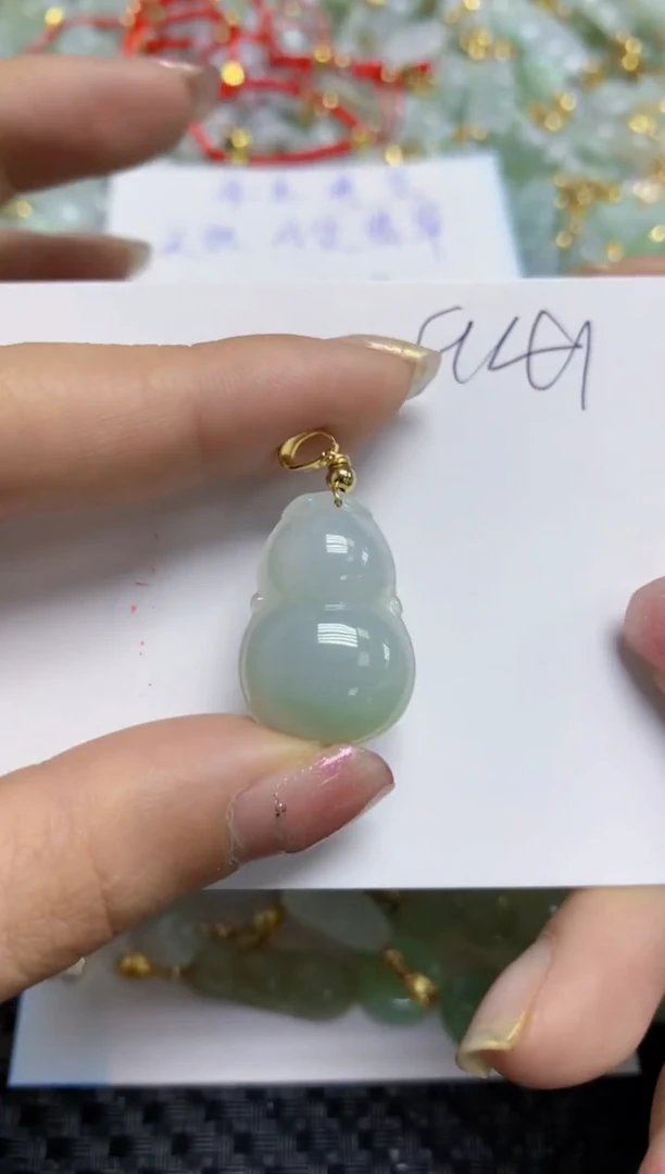 【闪购商品】翡翠颈饰合金天然A货翡翠