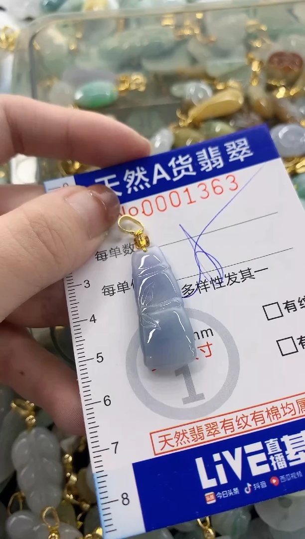 颈饰未镶嵌翡翠天然A货翡翠