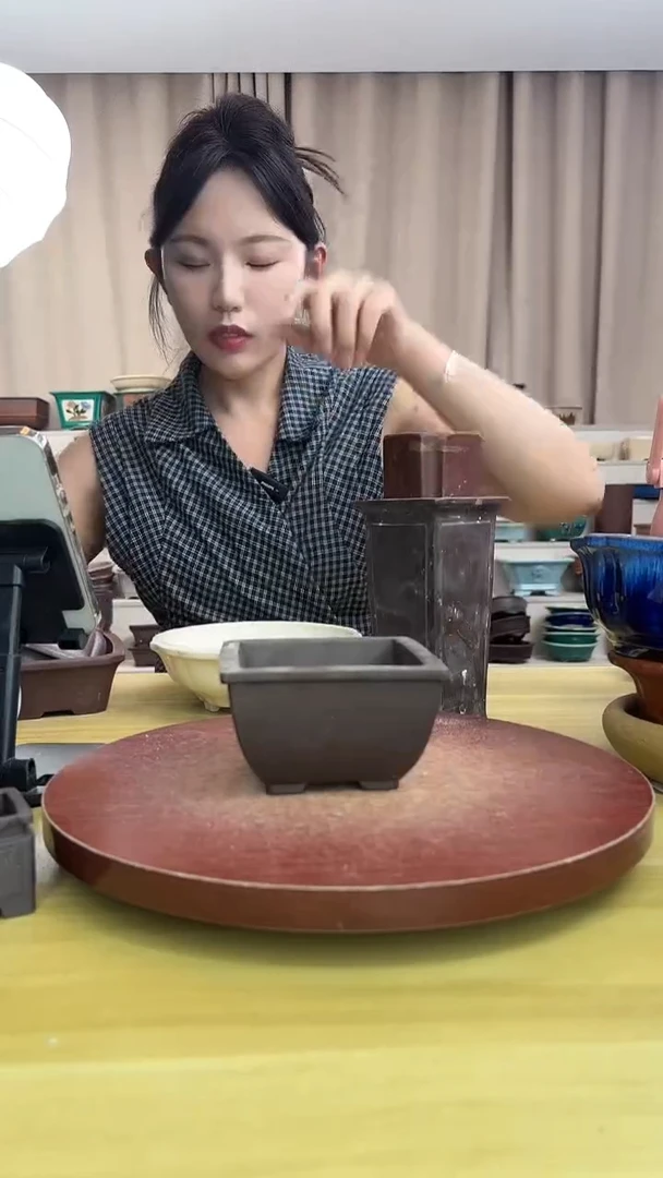紫砂花盆紫砂花盆紫砂花盆微瑕