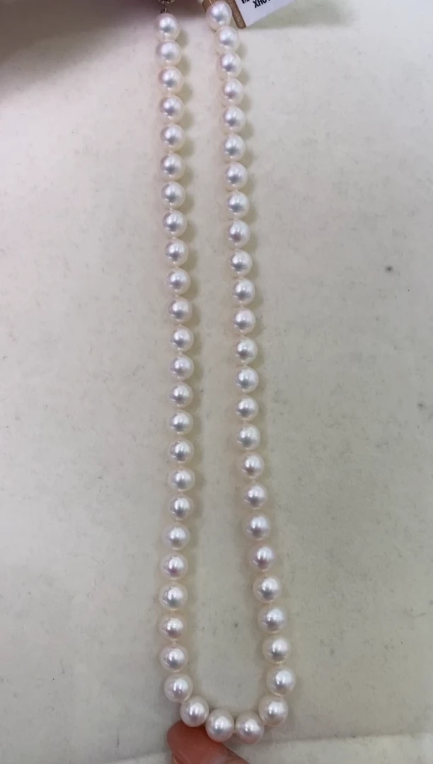 【闪购商品】淡水珍珠LL未镶嵌珍珠串链@@xh010