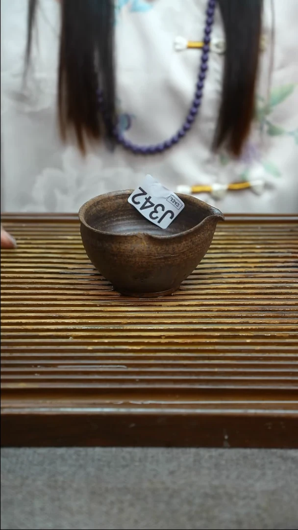 万古烧粗陶手工茶具