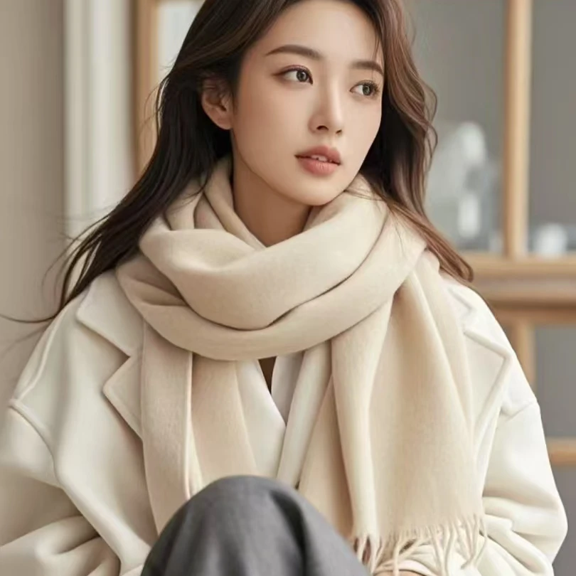 2025新款情侣双面围巾