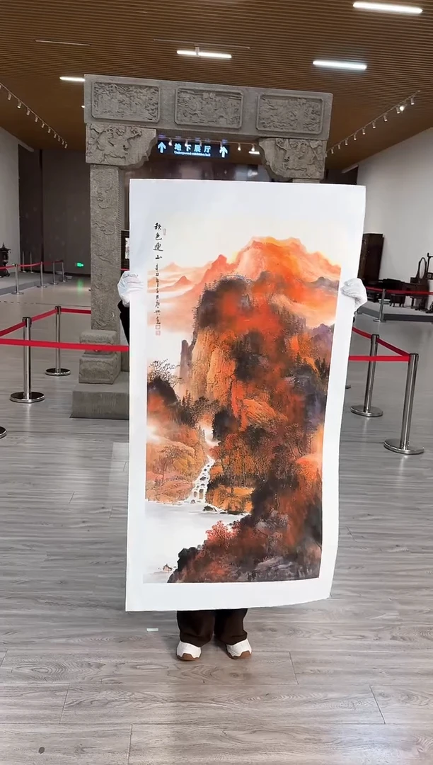 国画50赵隆轩艺术馆李庆兴老师作品