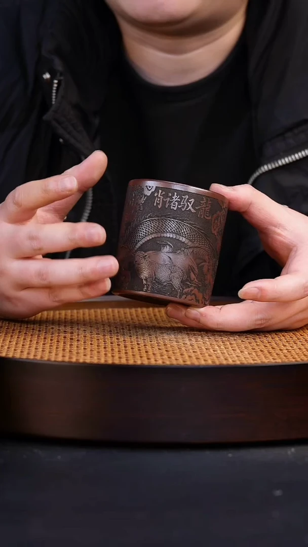 茶杯紫砂宜兴全手工紫砂杯