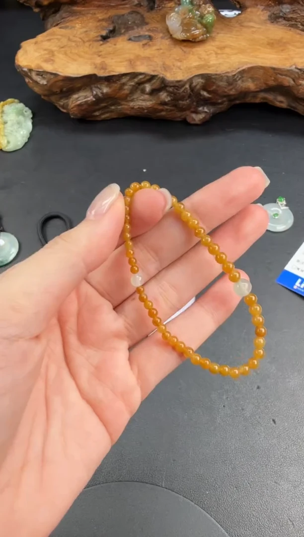 未镶嵌手串翡翠翡翠饰品-97