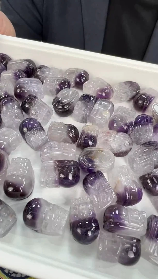 【闪购商品】水晶貔貅摆件未镶嵌XL3357 多样性发一件