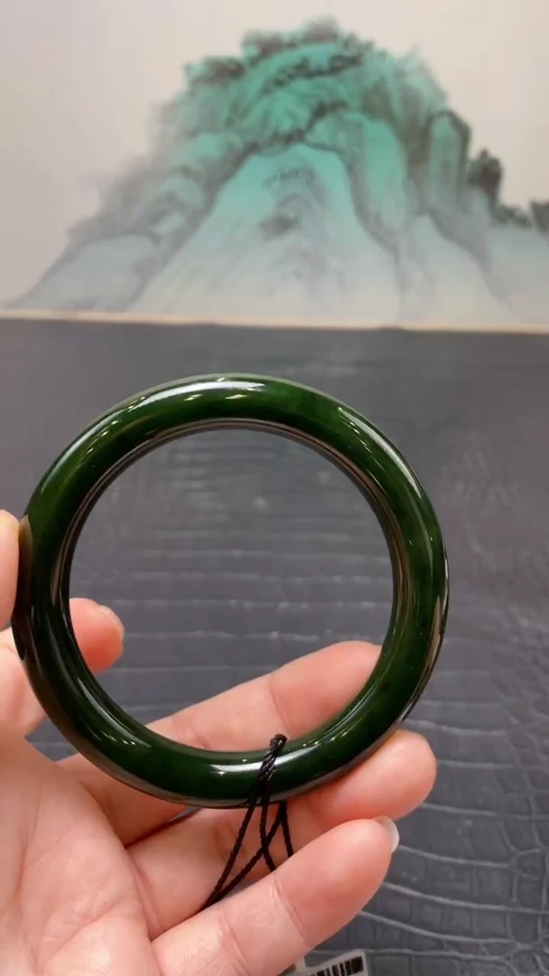 未镶嵌手镯和田玉（碧玉）夏*60+