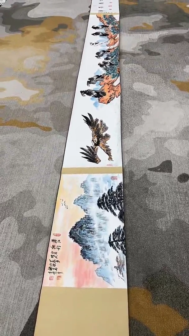 国画5.27 XY-杨成喜-长卷B036