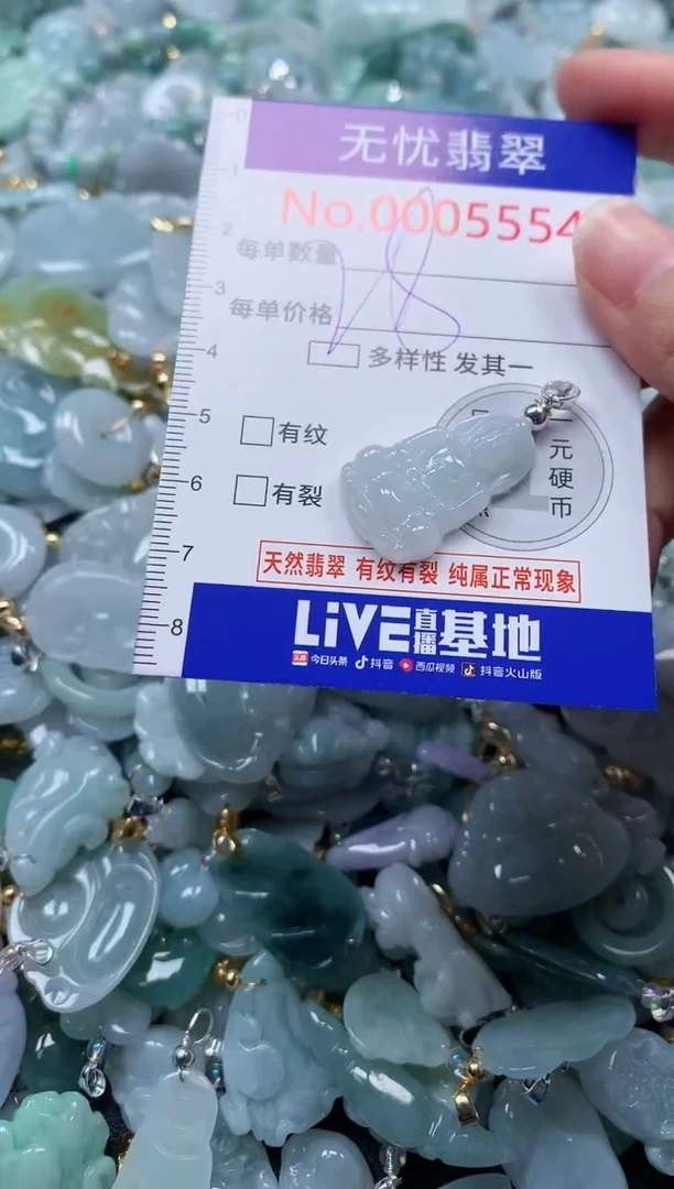 颈饰未镶嵌翡翠5554