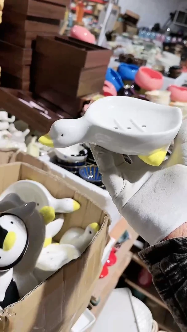 【闪购商品】瓷片鸭子微瑕 凑满20元包邮