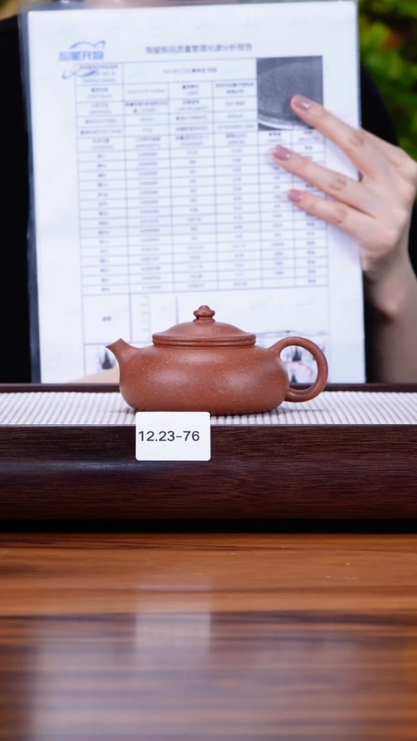 茶壶紫砂12.23-76  95全 桃花泥 寒江170