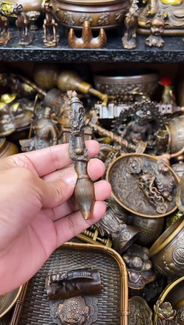 鹏哥铜器摆件 铜器摆件