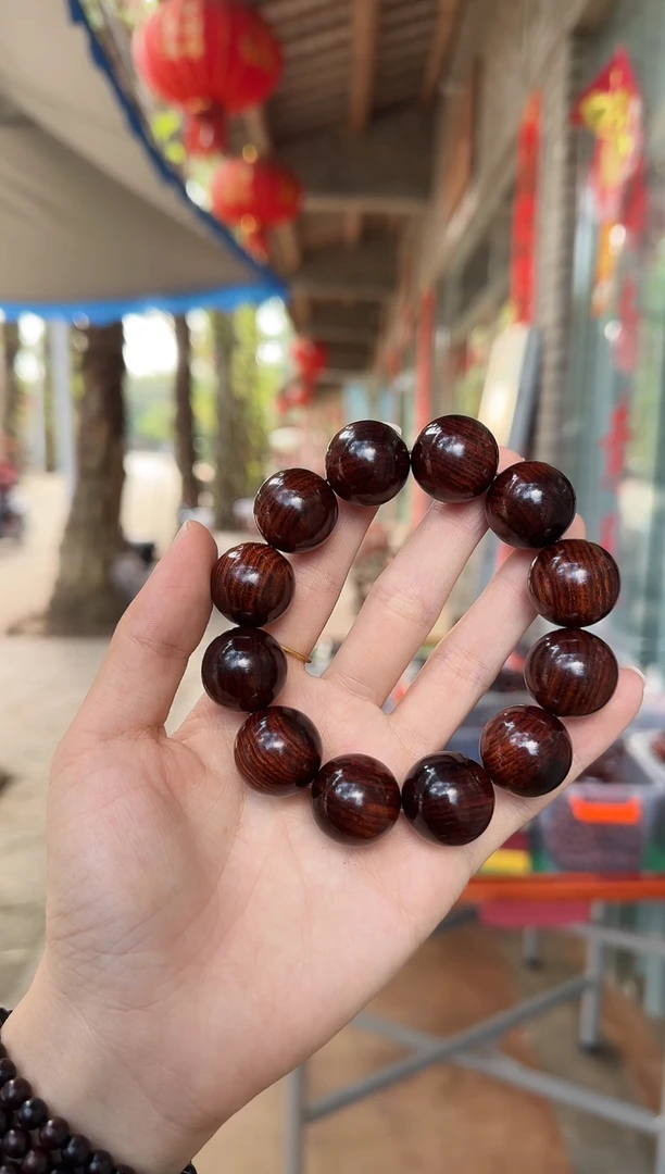 手串/手链黄花梨/降香黄檀海南黄花梨2.0紫油梨土埋老料