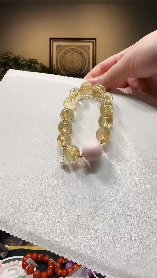 未镶嵌手链发晶手链