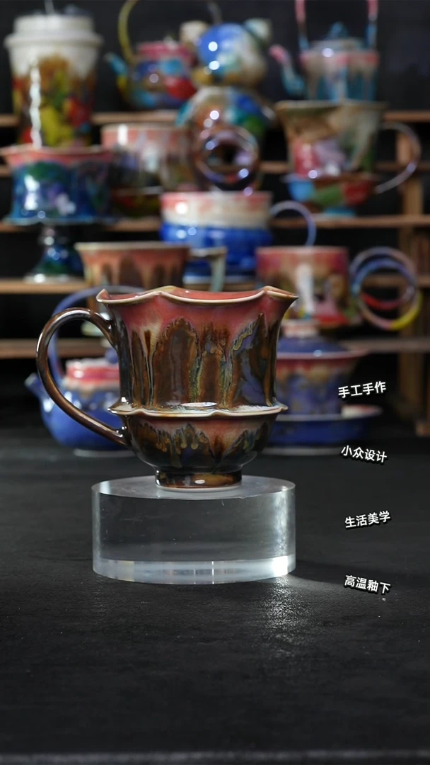 设计师款景德镇森涩手创陶瓷（食品级）061