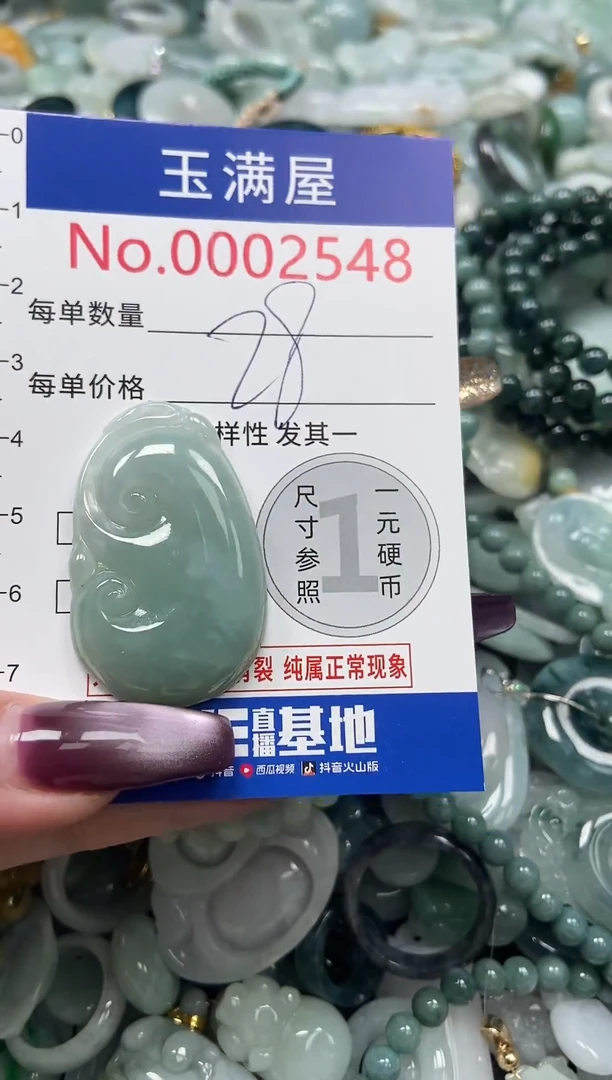 颈饰未镶嵌翡翠2548