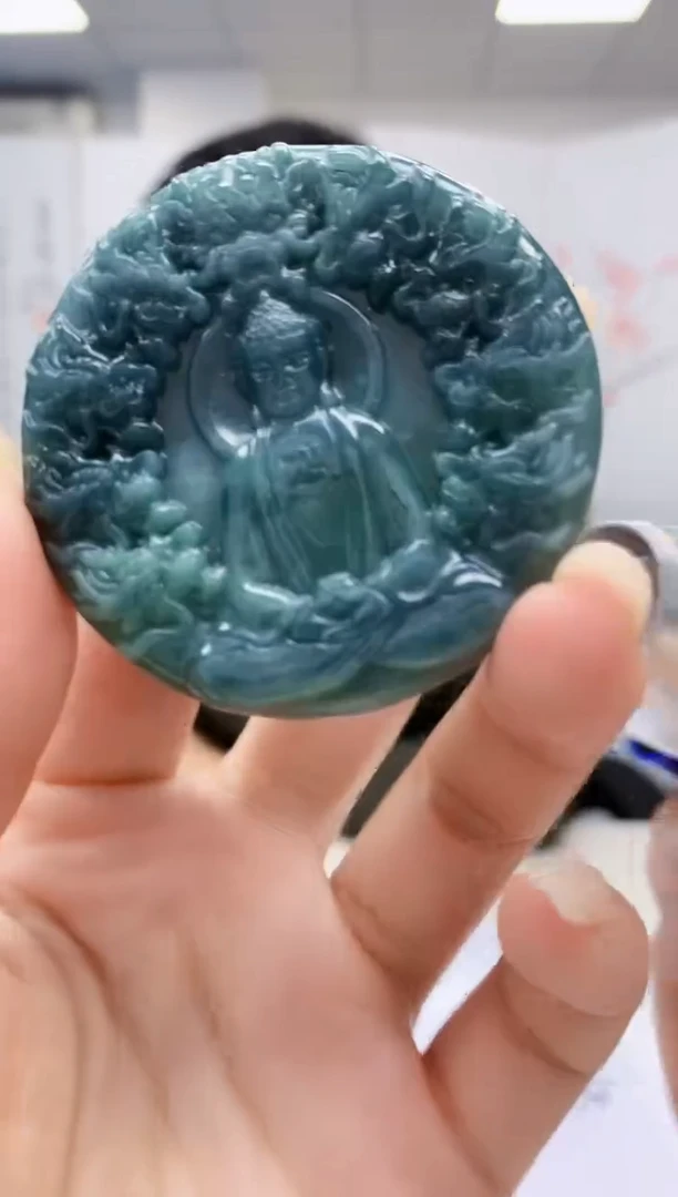【闪购商品】翡翠颈饰未镶嵌5152lr-jj挂件17