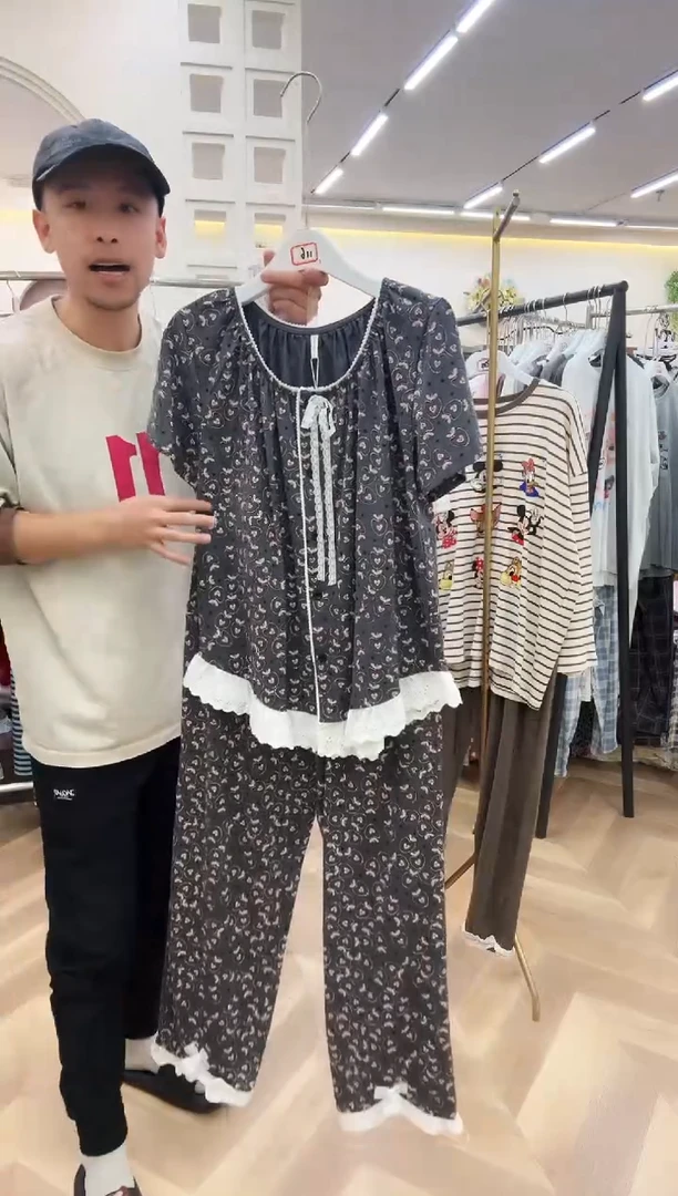 棉半袖长裤XL号130-160斤以下