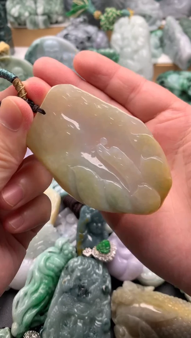 吊坠(不含链)未镶嵌翡翠1