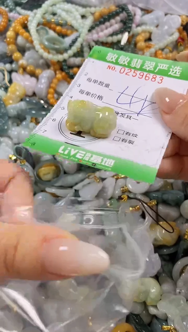 翡翠未镶嵌颈饰闪购0259683