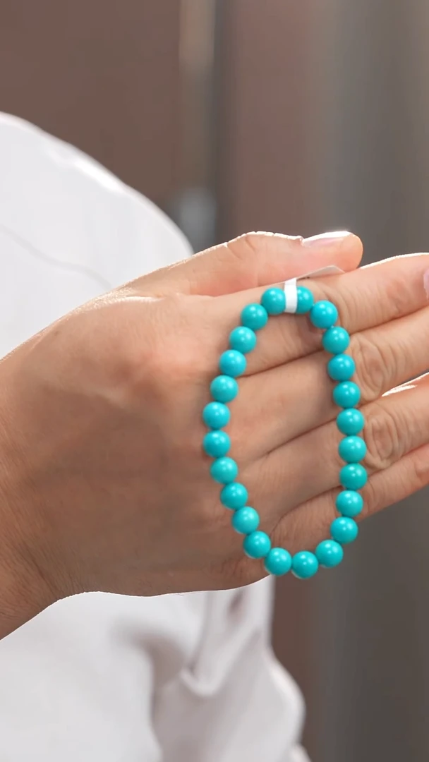 未镶嵌绿松石手链1