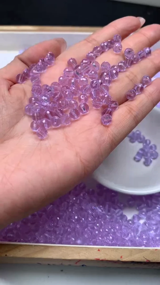 未镶嵌珠宝半成品水晶A1883 维多利亚切面6mm30个13.8元