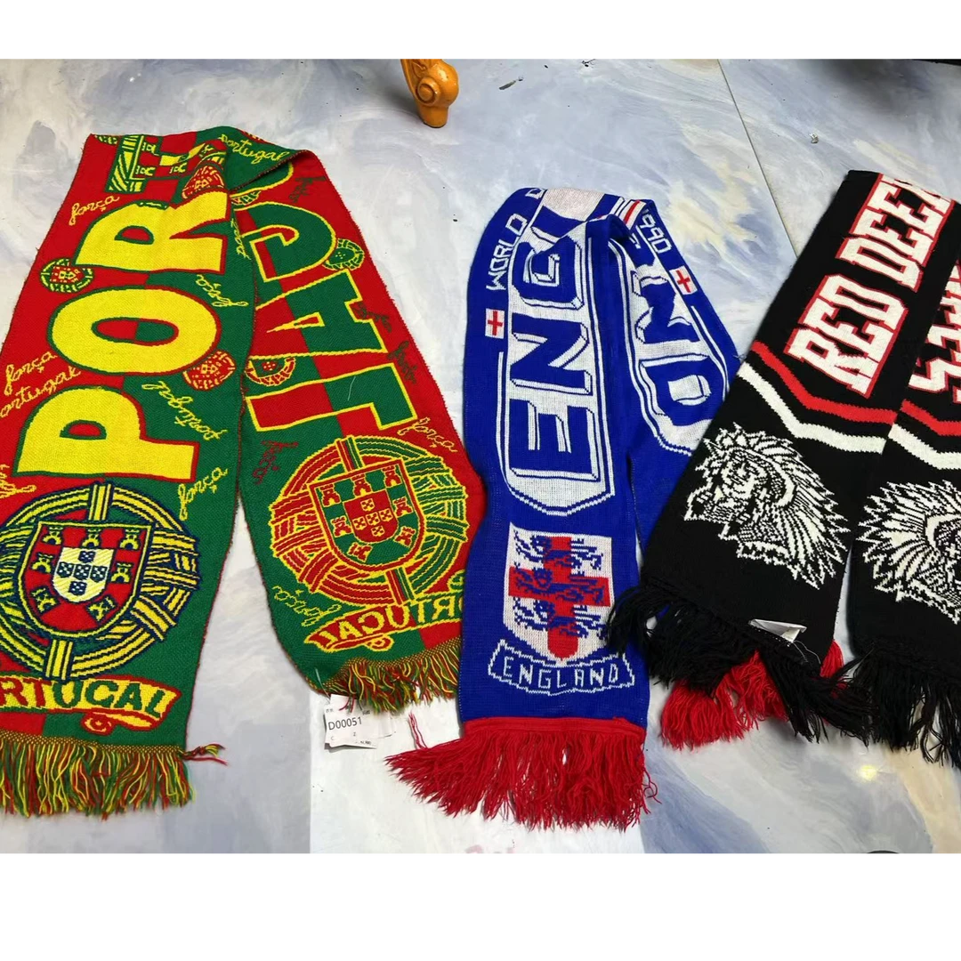 D00051【婷姐定制】拼色印花英伦围巾