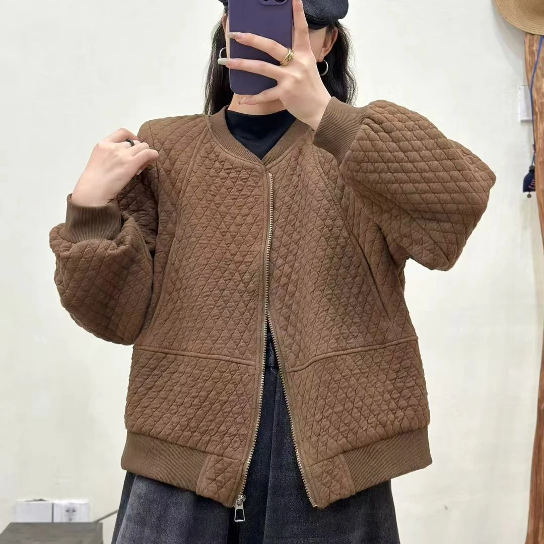 8738新款秋冬休闲减龄百搭显瘦上衣外套