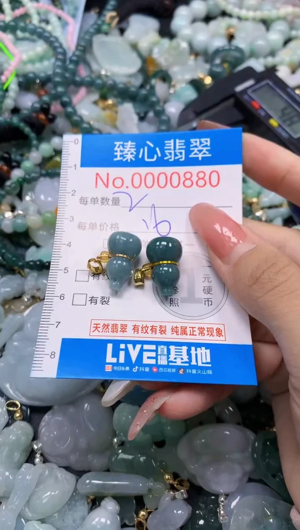 翡翠未镶嵌吊坠(不含链)880