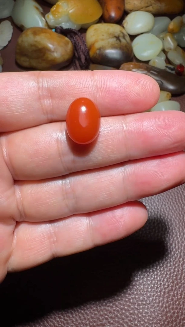 南红玛瑙未镶嵌挂件南红