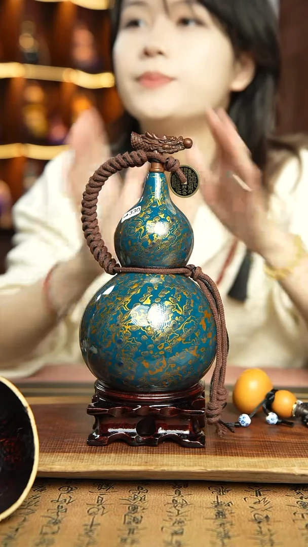 330号600ml左右非遗大漆酒葫芦