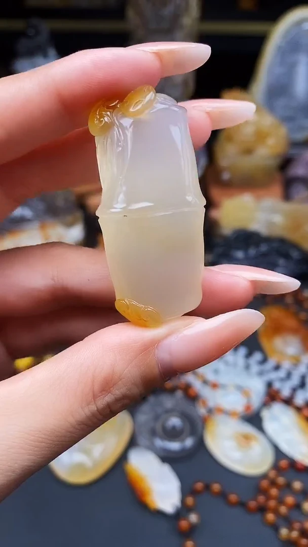 玛瑙/玉髓颈饰未镶嵌用****8dd