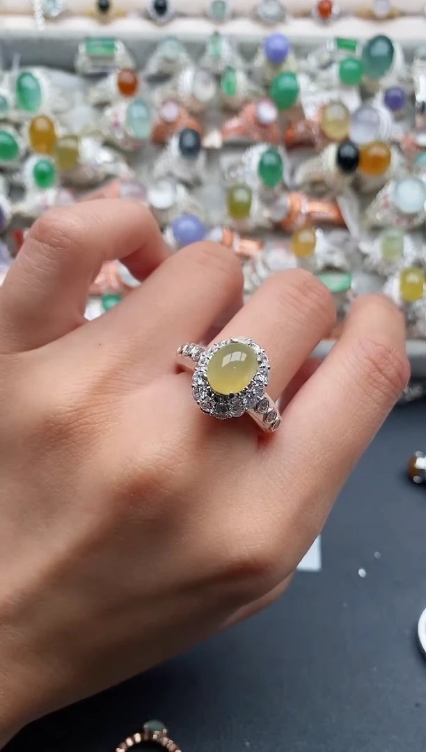 未镶嵌戒指翡翠3333333+2