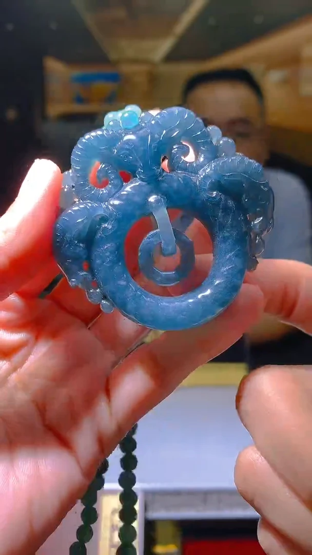 未镶嵌定制翡翠毛货闪购链接WXJ024带珠链