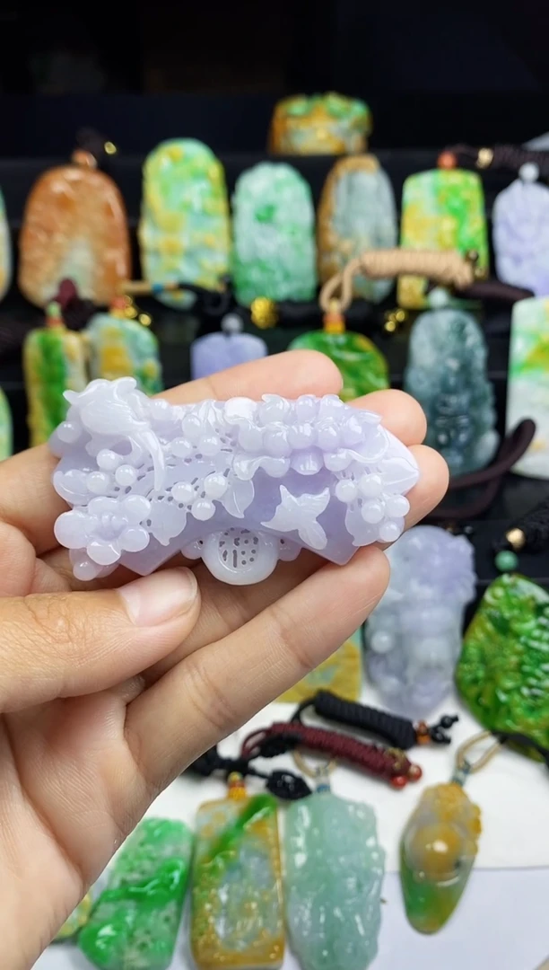 定制翡翠未镶嵌翡翠A货