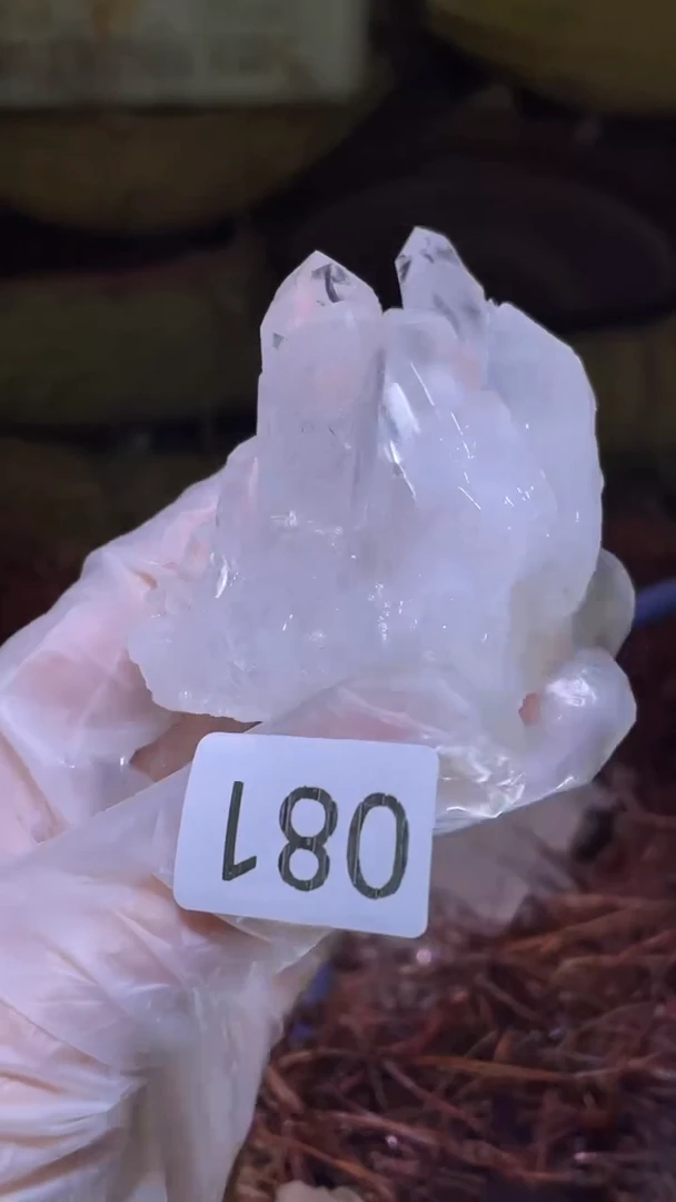 未镶嵌珠宝半成品水晶晶簇-81