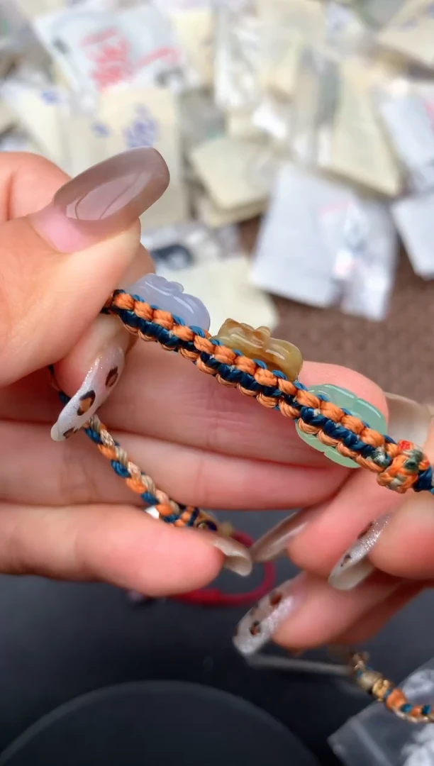 银S925镶嵌挂件翡翠一