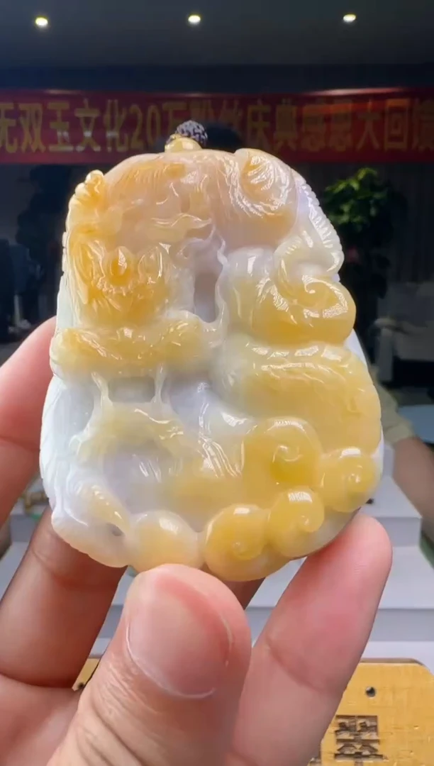 翡翠未镶嵌颈饰XM@@60B7J16632