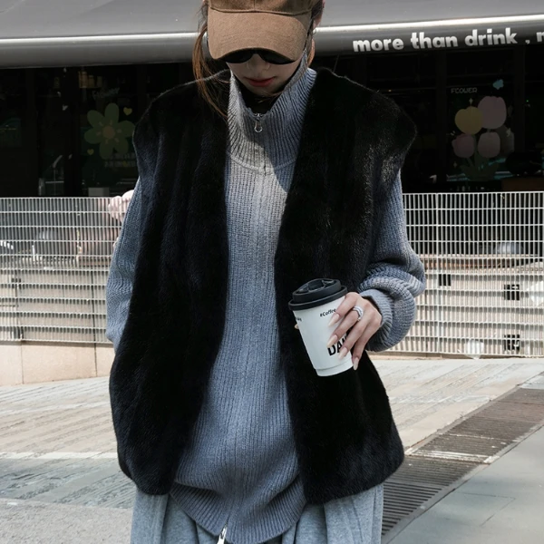 【集合链接63cm】进口整皮天鹅绒级韩版女装休闲时尚冬季