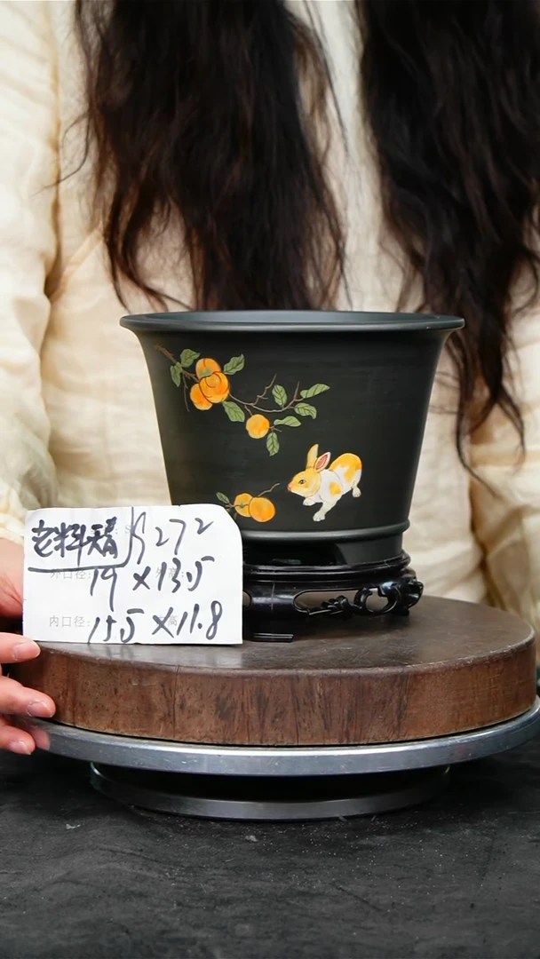 紫砂花盆9272+s紫砂花盆