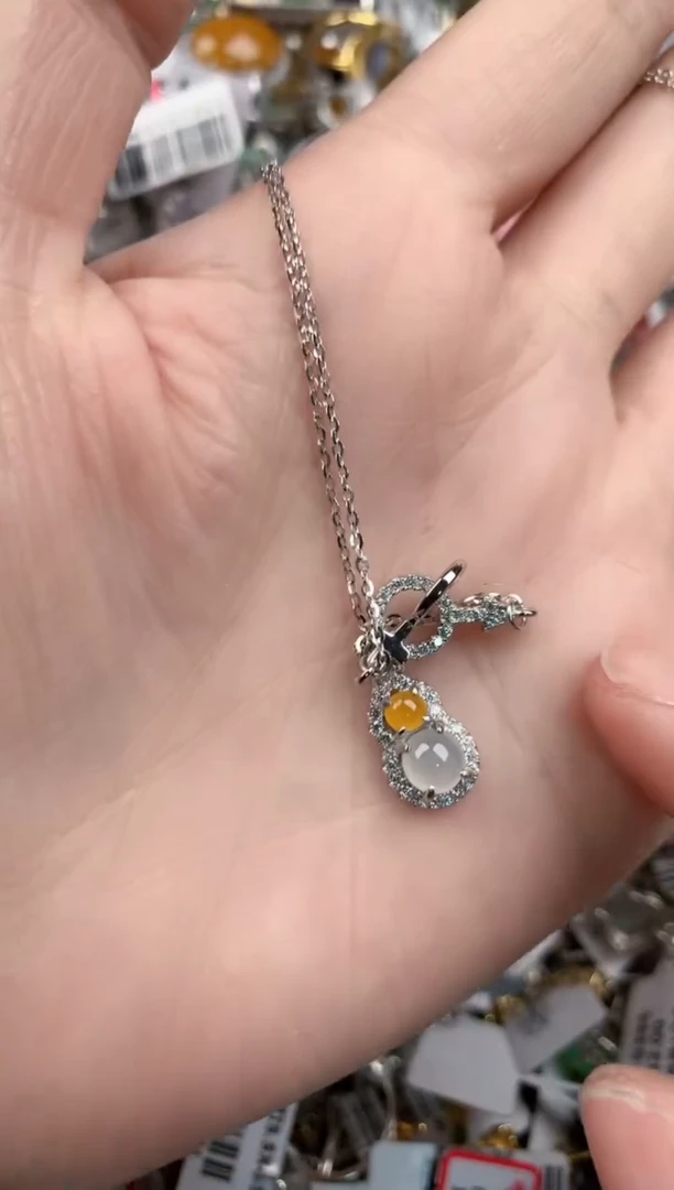 银S925镶嵌戒指翡翠141414----5