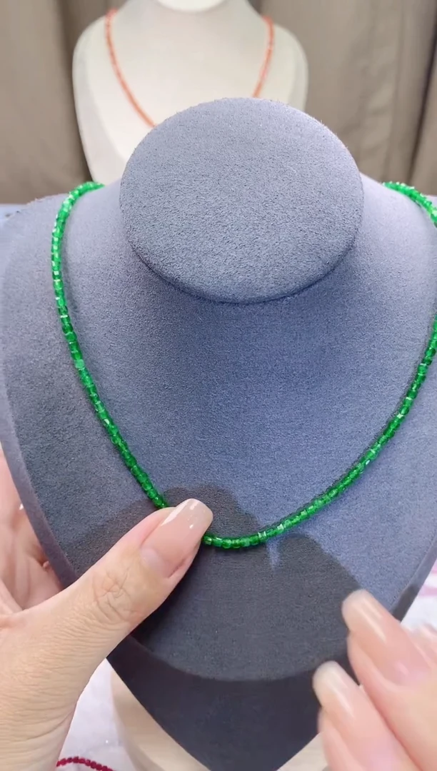 【闪购商品】祖母绿项链14K金镶嵌诗颜甄选珠宝SYZB99